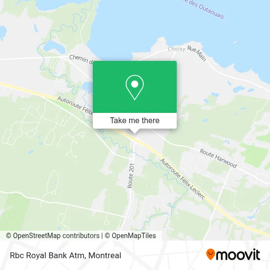 Rbc Royal Bank Atm map
