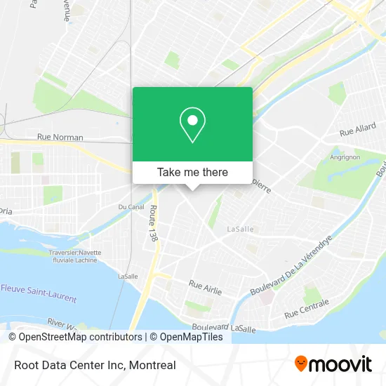 Root Data Center Inc map
