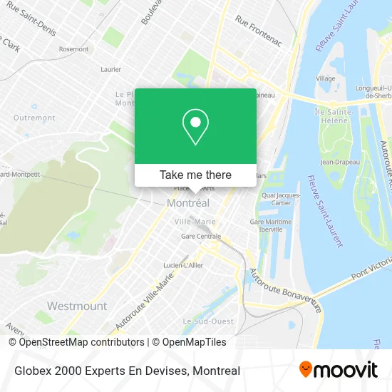 Globex 2000 Experts En Devises map