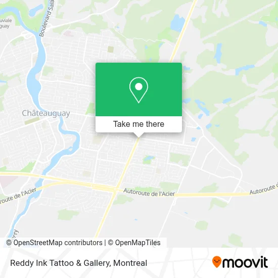 Reddy Ink Tattoo & Gallery map