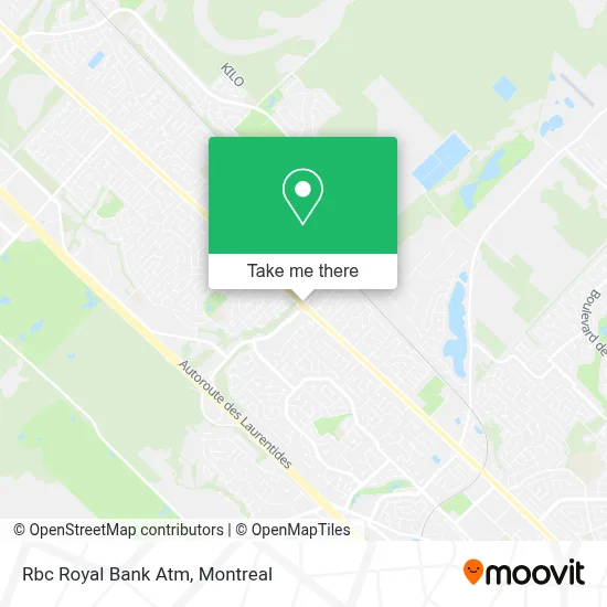Rbc Royal Bank Atm map