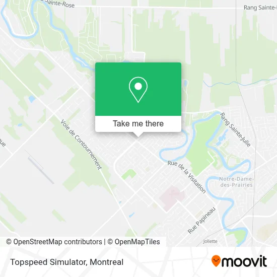Topspeed Simulator map