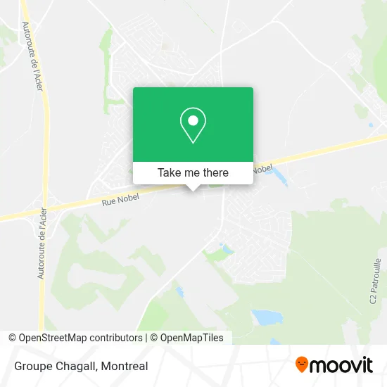 Groupe Chagall map