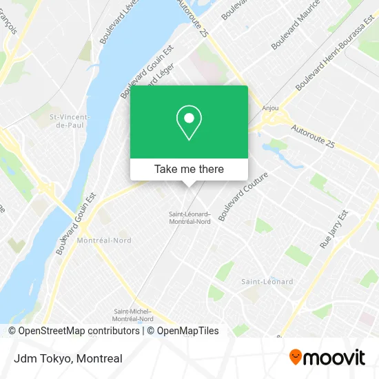 Jdm Tokyo map
