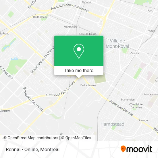 Rennai - Online map
