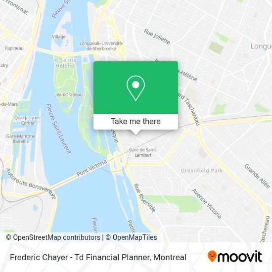 Frederic Chayer - Td Financial Planner map
