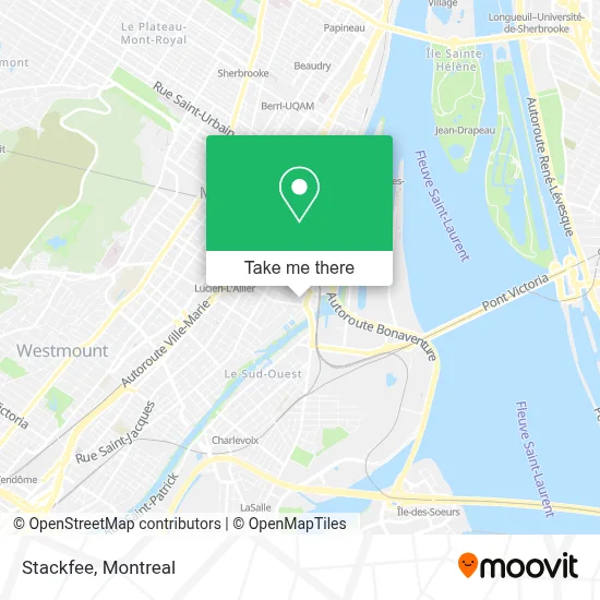 Stackfee map