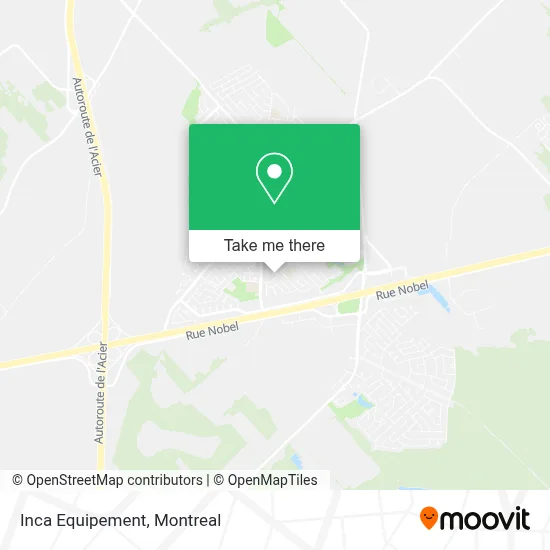 Inca Equipement map