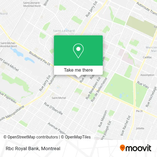 Rbc Royal Bank map