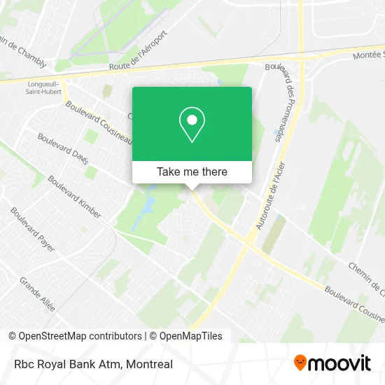 Rbc Royal Bank Atm map