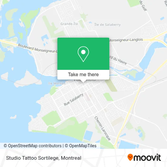 Studio Tattoo Sortilege map