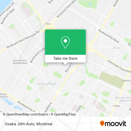 Osaka Jdm Auto map