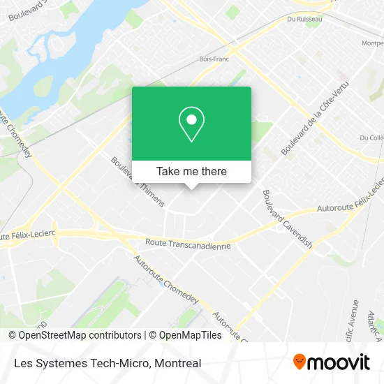 Les Systemes Tech-Micro map