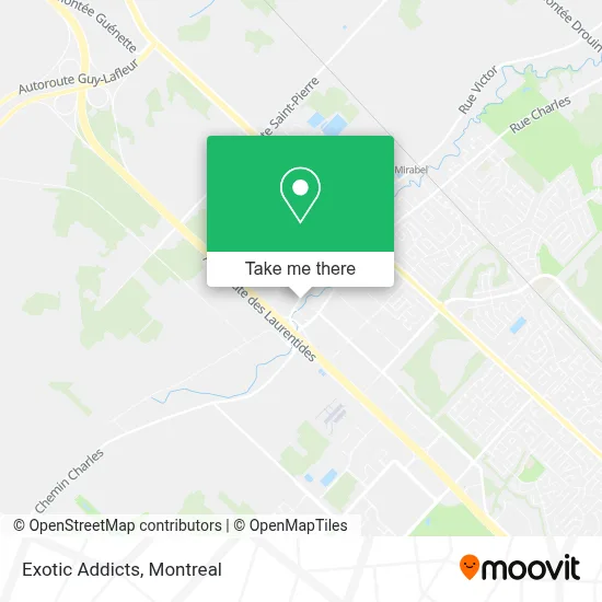 Exotic Addicts map
