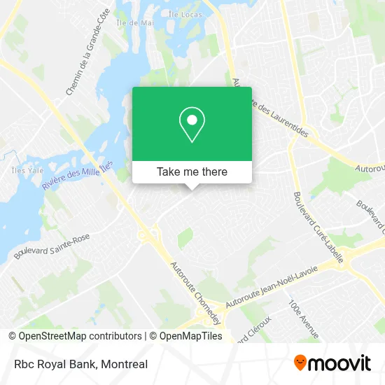 Rbc Royal Bank map
