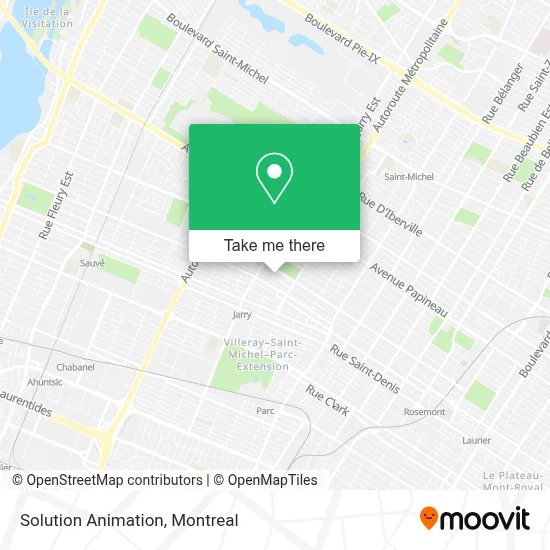 Solution Animation map