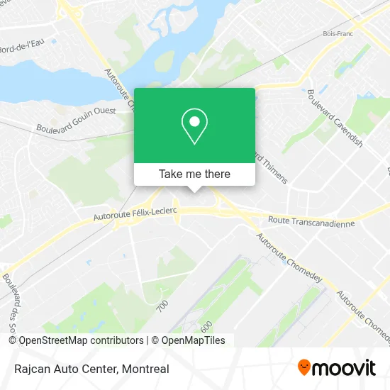 Rajcan Auto Center map