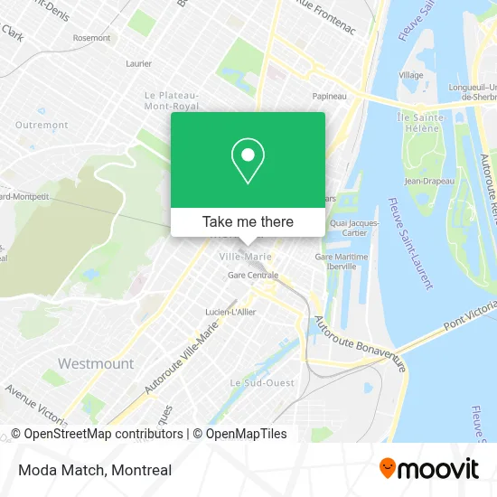 Moda Match map