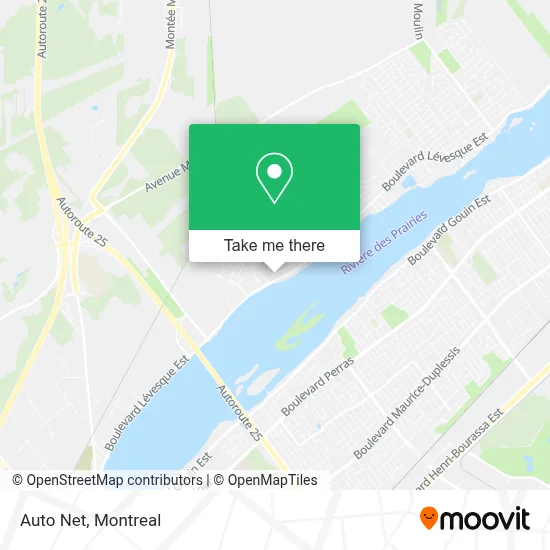 Auto Net map