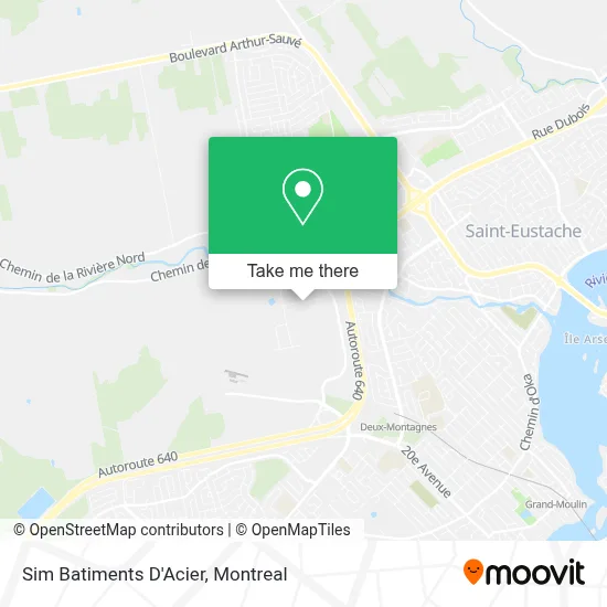 Sim Batiments D'Acier map