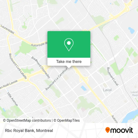 Rbc Royal Bank map