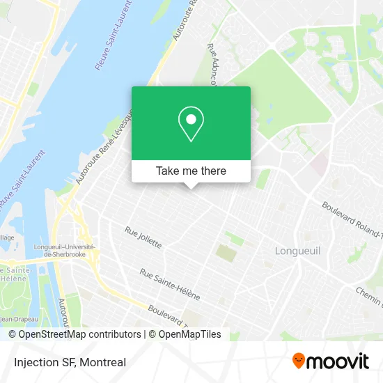 Injection SF map