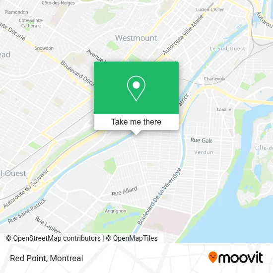 Red Point map