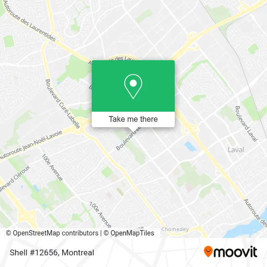 Shell #12656 map