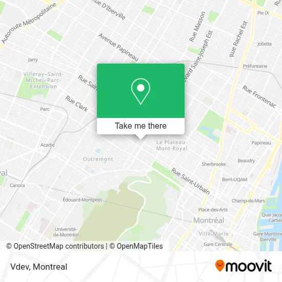 Vdev map