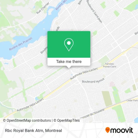 Rbc Royal Bank Atm map