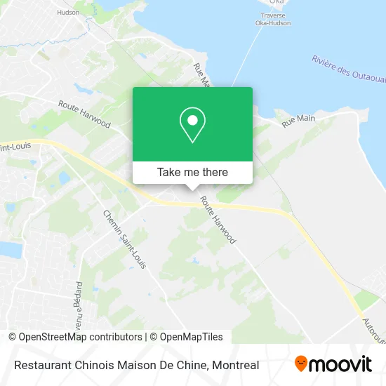 Restaurant Chinois Maison De Chine map