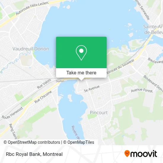 Rbc Royal Bank map