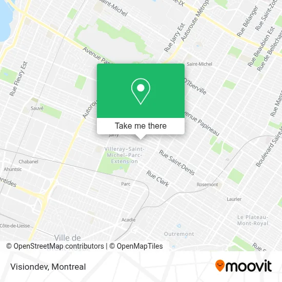 Visiondev map