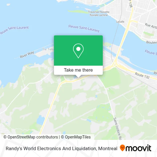 Randy's World Electronics And Liquidation map