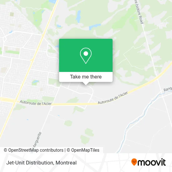 Jet-Unit Distribution map