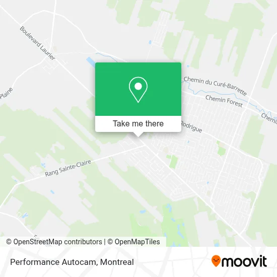 Performance Autocam map