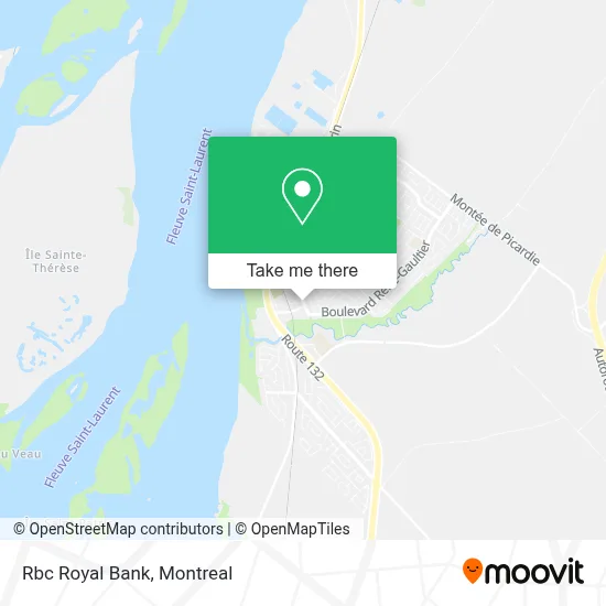 Rbc Royal Bank map