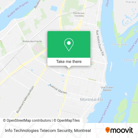 Info Technologies Telecom Security map