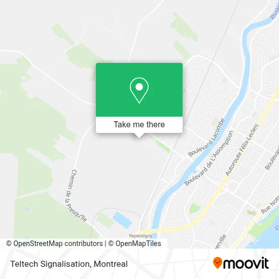 Teltech Signalisation map