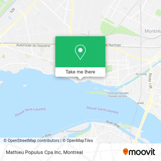 Mathieu Populus Cpa Inc map