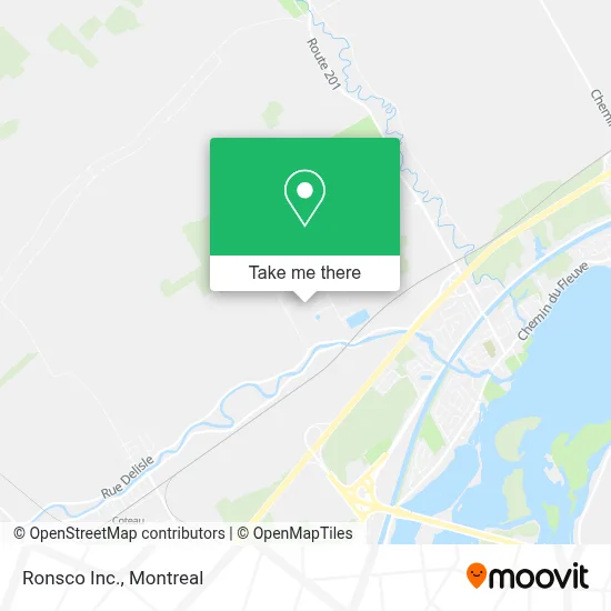 Ronsco Inc. map
