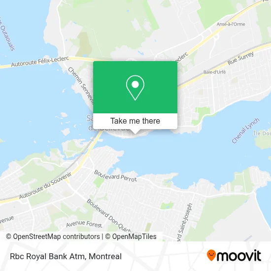 Rbc Royal Bank Atm map