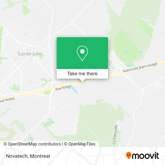 Novatech map