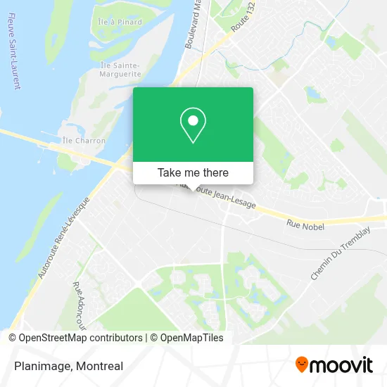 Planimage map