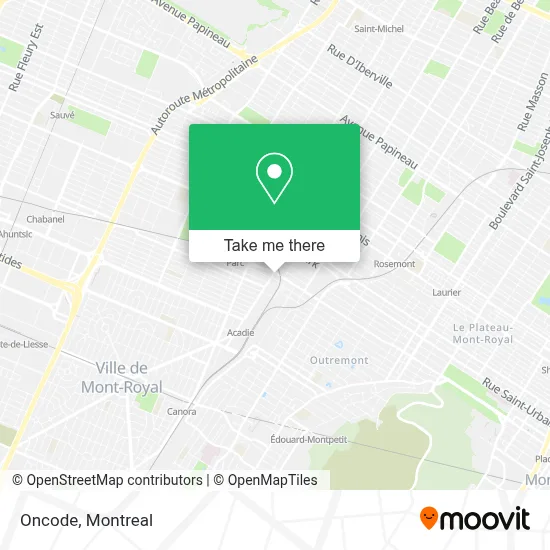 Oncode map