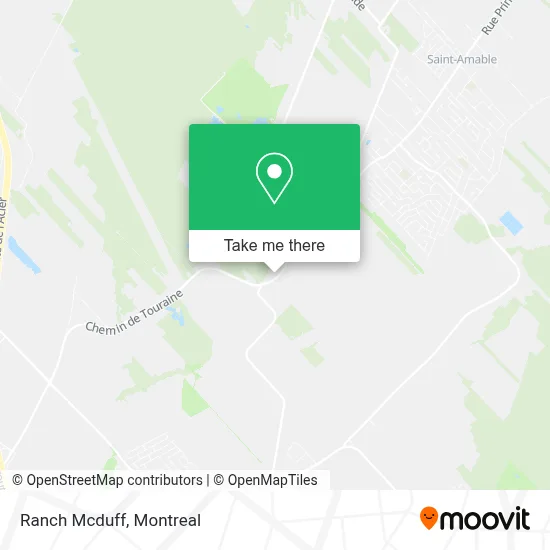Ranch Mcduff map