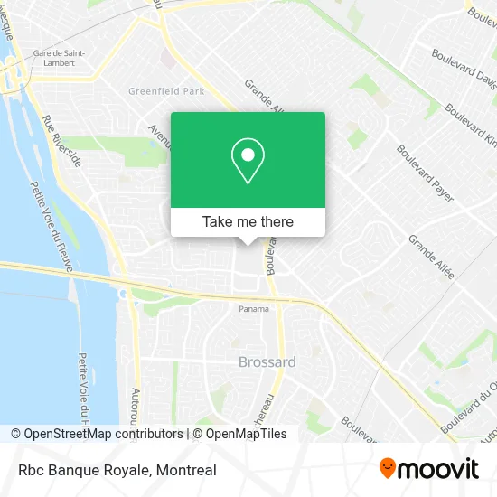 Rbc Banque Royale map