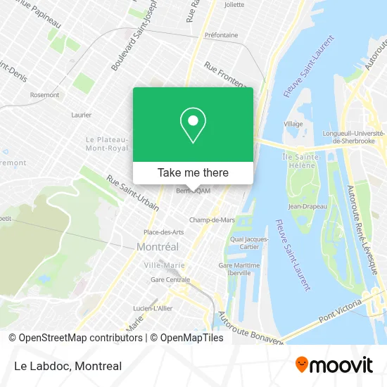 Le Labdoc map
