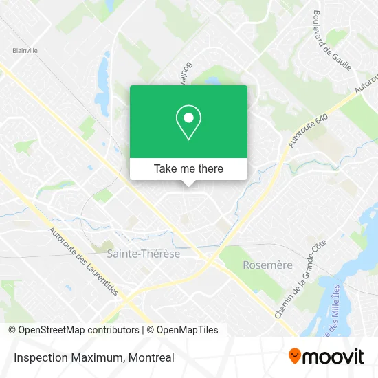 Inspection Maximum map