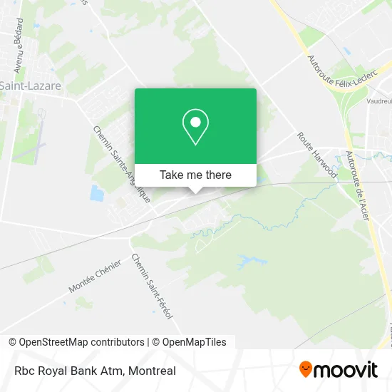 Rbc Royal Bank Atm map